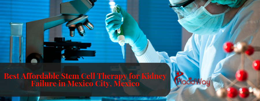 What is the Average Price for Stem Cell Therapy for Kidney Failure in Mexico City, Mexico?